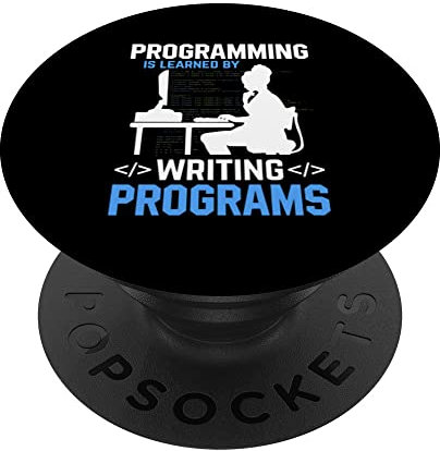 Programmierung wird durch Schreibprogramme gelernt PopSockets mit austauschbarem PopGrip