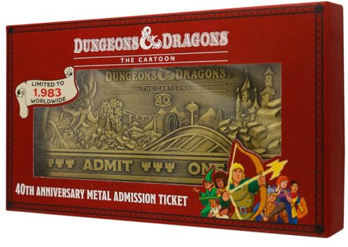 Dungeons & Dragons: The Cartoon 40th Anniversary Achterbahnticket