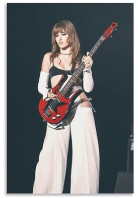 HEISAN Måneskinart Rock Band Poster Wandkunst Bild Gemälde Poster Leinwand Druck Poster Kunstwerke Raumdekor 40 x 60 cm
