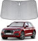 Parasol de Ventana Delantera de Coche Repuesto para Audi Q5 2018-2024, Parasol para Parabrisas de Coche en el Interior Plegable, Protección UV Reflectante contra el Polvo
