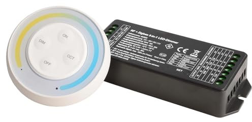 Deko-Light Steuerung RF-smart, Starter-Set LED Single/CCT, 12-48V, 20A inkl. Fernb., Schwarz/Weiß