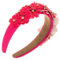 scicent Haarband Kosmetik Strass-Stirnbänder Glitzernd mit Kristall-Glitzer Modisch Kopfhände Gepolstert Breiter Karneval Haarreifen Frauen Mädchen Boho Haarschmuck Hochzeit - 25909