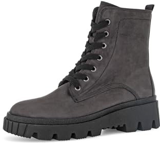 Gabor Damen Combat Boots, Frauen Stiefeletten,uebergangsstiefel,schnürstiefel,Winterstiefel,Winterschuhe,warm,gefüttert,Pepper,39 EU / 6 UK