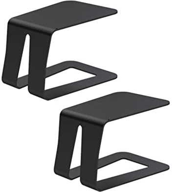 Soporte De Altavoz Soporte de Altavoz Estante de Audio de Escritorio Bandeja de Cine en casa Estante de Mesa Soporte de Altavoz de Audio Estantes para Altavoces(A)