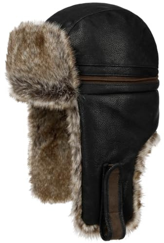 Stetson Cowhide Bomber Fliegermütze Ohrenklappen Herren Winter