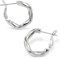 Amberta Pendientes de Aro Anchos para Mujer con Poste de Plata de Ley 925 | Aros para Mujer | Regalo Bisutería para Chicas: Pendientes Hipoalergénicos Rodiados 20 mm