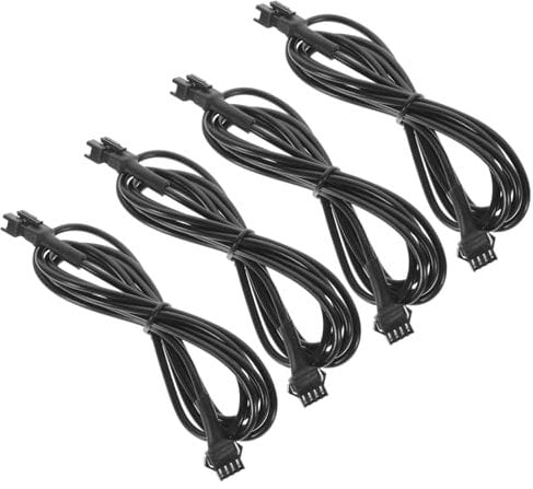 OUNONA 4-poliges Verlängerungskabel Für Neon Lichtstreifen Auto PVC Flexibles Streifenkabel Kompatibel Mit 4-pin Neonbeleuchtung Langlebig Für Fahrzeugbeleuchtung