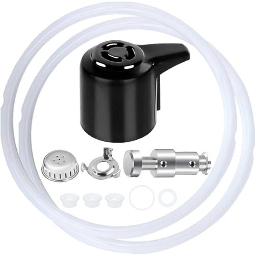 EATBALE Pressure Cooker Replacement Parts for Instant Pot Duo 5, 6 Qt, Duo Plus 6 Qt Steam Release Valve Sealing Ring Float Valve Washer Anti-Block Shield Anti Block Bracket Accessories Kit