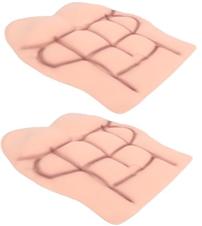 TOYANDONA 2 Stück Lustiges Kostüm mit Eva Brust und Bauch für Halloween Party Cosplay Requisite für Männer Vielseitig Einsetzbar und Bequem