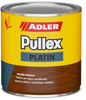 ADLER Pullex Platin Topasgrau Holzlasur für außen Braun 2,5 l