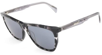 Just Cavalli Unisex-Erwachsene JC837S 55C 56 Sonnenbrille, Braun (Avana Colorata/Fumo Specchiato)