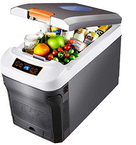 Frigo RéFrigéRateur Congelateur Glaciere Mini Réfrigérateur 12V-24V/220V-240V de voiture réfrigérateur de voiture Cooler Box double usage chaud/froid Portable Petit congélateur, 35L