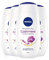 NIVEA Lot de 4 crèmes douche hydratantes au cachemire (4 x 250 ml), crème corporelle luxueuse + extrait de cachemire, lotion hydratante pour le corps, hydratant pour la peau