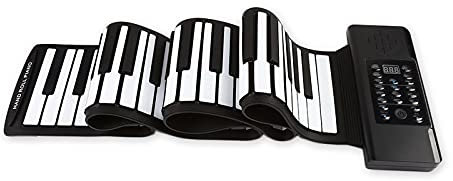 ATRNA 88 Keys Foldable Piano Roll-Up, Handheld Portable Piano Electronic Keyboard Professional Tones and Effects Resources Best Gift