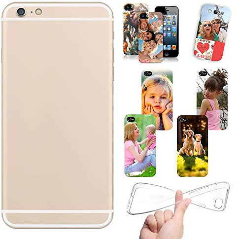 Stileitaliano Cover Personalizzata per iPhone 6 / 6s Personalizzabile con Foto Testi Disegni e Grafiche Personalizzate