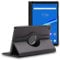 ebestStar - Coque pour Lenovo Tab M10 HD 10.1 (Gen 2, TB-X306F), Etui Rotatif 360, Housse Protection PU Cuir, Noir