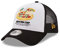 New Era Pizza Food Pack White Black A-Frame Adjustable Trucker Cap - One-Size