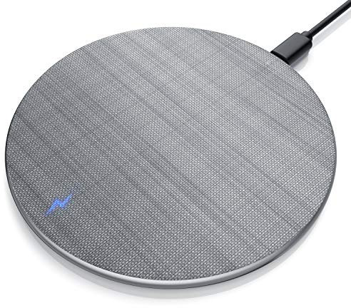 CSL - 10 Watt Induktionsladegerät - Fast Wireless Charger - Kabelloses Ladegerät - Kompatibel mit iPhone XS Max XR XS X 8 Plus 10W Schnellladungen Samsung Galaxy S22 S21 S20