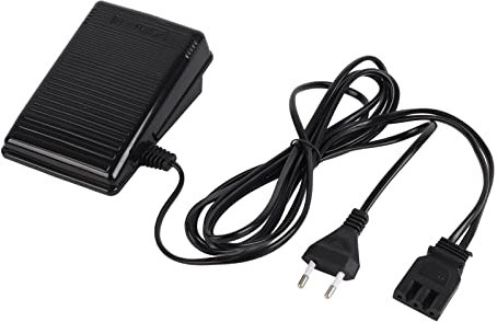 AYNEFY Nähmaschinen Fußpedal, Fußpedal Nähmaschine Nähmaschine Fußpedal Elektronische Fußsteuerung mit Kabel Nähmaschinenteile Ersatz Nähmaschine Pedal Netzteil für 764/4423/5523/149/4423