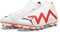 PUMA Future Match+ Ll Fg/AG, Scarpe da Calcio Uomo, White Black Fire Orchid, 44 EU