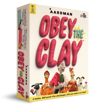 Obey the Clay: Wallace and Gromit, Shaun the Sheep, Chicken Run Family Game for Kids and Adults and Teens