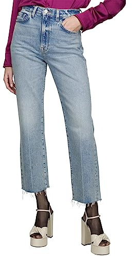 7 For All Mankind Damen Logan Stovepipe Straight Leg Jeans, Ode an, 31