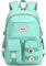 Makukke Middle School Backpacks for Teen Girls - Kawaii Anime Kids Bookbags Women Casual Daypack