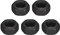 QUARKZMAN 9/16-18 Hex Écrous, Carbone Acier Grade 8.8 Noir Oxyde hex Écrou pour Vis Boulon, 5 de Paquet