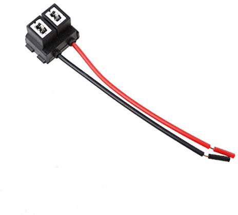 Faisceau de câblage halogène H7 pour voiture - 2 broches - Connecteur de fil électrique - Adaptateur de prise de lampe - Pièces de carrosserie - Avec prise d'ampoule - Adaptateur de douille d'ampoule