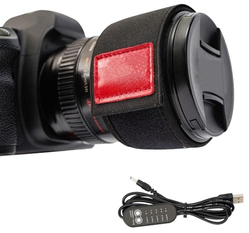 Riscaldatore Di Rugiada, Riscaldatore Obiettivo Con Regolatore Temperatura Rimozione Rugiada Usb Riscaldatore Dell'obiettivo Della Fotocamera Per Telescopi, Oculari, Riscaldamento, Rimozione Rugiada