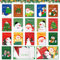 MEISHANG 40 Stück Mini Notizblock Weihnachten,Notizbuch Weihnachten Klein,Kleine Notizblöcke Weihnachten für Kinder,Tragbare Notizheft mit Weihnachtsmotive,Weihnachts-Kleines Notizbuch
