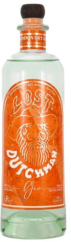Lost Dutchman London Dry Ultra-Premium Multi-Award-Winning Small Batch Artisan Gin distilled with 12 Organic botanicals, 70cl, 44% ABV/VOL.