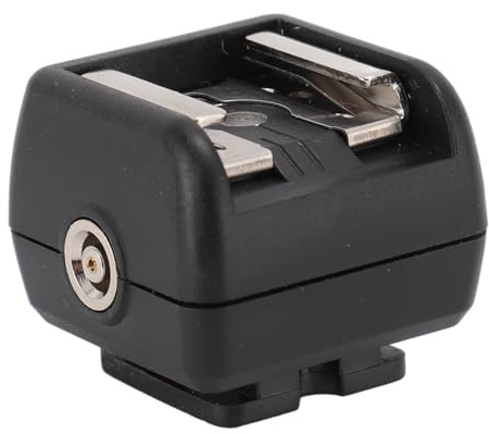 Flash Hot Shoe Adapter, PC Sync Port, Cold Shoe, for Camera Flash Microphone Studio Light