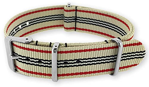 Natos.com - Vintage NATO Uhrenarmband G10 Military Nylon Strap - 22 mm