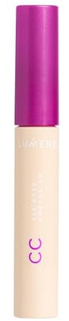 LUMENE CC Color Correcting All-Over Concealer | Leichte, aufbaubare mittlere Deckkraft | Gleicht den Teint aus und hellt ihn auf | Farbton 00 Ultra Light | Vegan | 8,5 ml