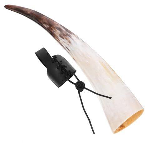 Cabilock Bière Viking Corne Décorative Gobelet à Boire Fait Main à Vin Artistique Pour Décoration Intérieure