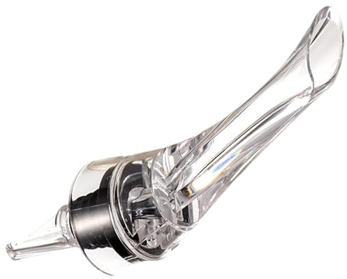 Verter de botellas – Verter de vino profesional, accesorios de vertido portátiles, dispensador de bebidas reutilizable, jarra de vino y líquido sin goteo, decantador líquido para reuniones familiares