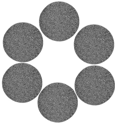 Garneck 6stücke Aktivkohlefilter Für Kompostbehälter Ersatzfilter Für Küchenkompost Runde Filter Dicke Geruchsneutralisation Für Haushaltskompostbehälter