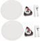 MILISTEN 2 Sätze Mini-Kuchenteller Mini-Hausverzierung Mini-Dessertkuchen- Miniatur-Kuchendessert künstliches Cupcake-Modell Miniatur-Dessertkuchen Harz Chocolate
