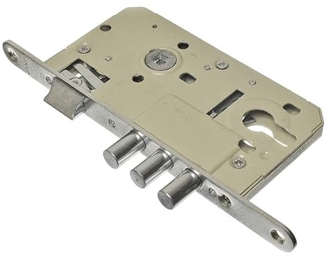 Euro Sash Lock Case, 72mm x 50mm, Mortice Door Lock with Pins, Universal Left/Right Fitting