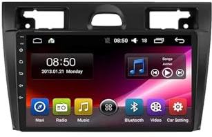 Car Stereo for Ford Fiesta MK Vi 5 Mk5 2002-2008 9 Inch Android 15 Multimedia-Player with Wireless Carplay Android Auto For, 4 core 2G+64G