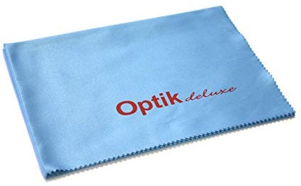 Optik- Deluxe Brillenputztuch I Microfasertuch I Reinigungstuch I Optikerqualität (XXL 40x40)