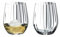 RIEDEL Tumbler Collection Optical O Whisky, 2er Set, Klares Kristallglas, mech. gefertigt