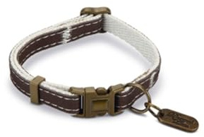 Designed by Lotte Katzenhalsband, Nylon, 10 mm x 20-30 cm, Braun