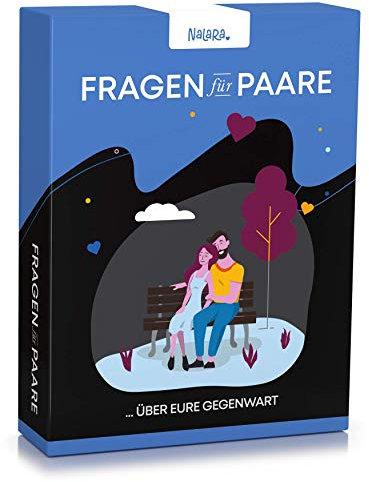 nalara Fragen für Paare … über eure Gegenwart für mehr Vertrauen - Das Paar-Spiel mit gefühlvollen Fragen als Geschenk für deinen Partner - Ideal zum Jahrestag für ihn