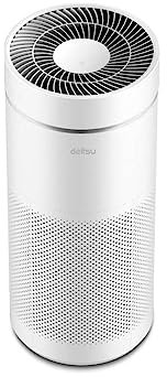 Daitsu - Purificador de Aire Daitsu Holly CADR 350 | Purificación de Aire 360º | 5 Velocidades de Filtración | Modos Auto, Noche y Turbo | Control vía Smartphone | Silencioso
