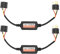 Scheinwerfer Decoder H4 Led-2-Teiliger Auto-Scheinwerfer-Decoder, Abs-Led-Scheinwerfer-Decoder Radio Audio Anti-Interferenz-Fehler-Canceler-Filter Für H4