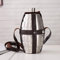 QSCTYG Hip Flask 64oz Large Capacity Spot Pattern Hip Flask grenade Hip Flask Leather Holster Large Capacity Stainless Steel Hip Flask 97 (Color : 64oz)