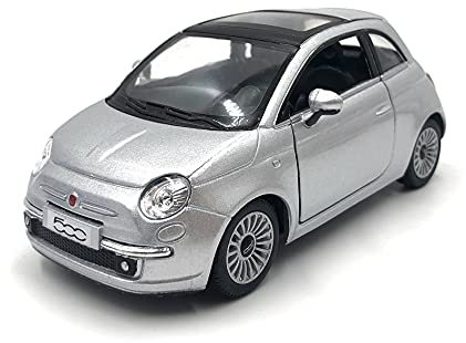 ICE TOYS modellino in scala modello 500 in scala 1:36 (new 500 silver)