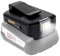 USB Charger for Bosch Home and Garden PBA 18V Battery USB Adapter with DC 12V Port & Dual USB Ports & LED Work Light & Belt Clip (Battery Not Included)